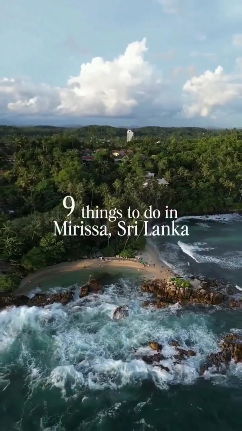 Travel photo of Mirissa, Sri Lanka showing scenic views and attractions