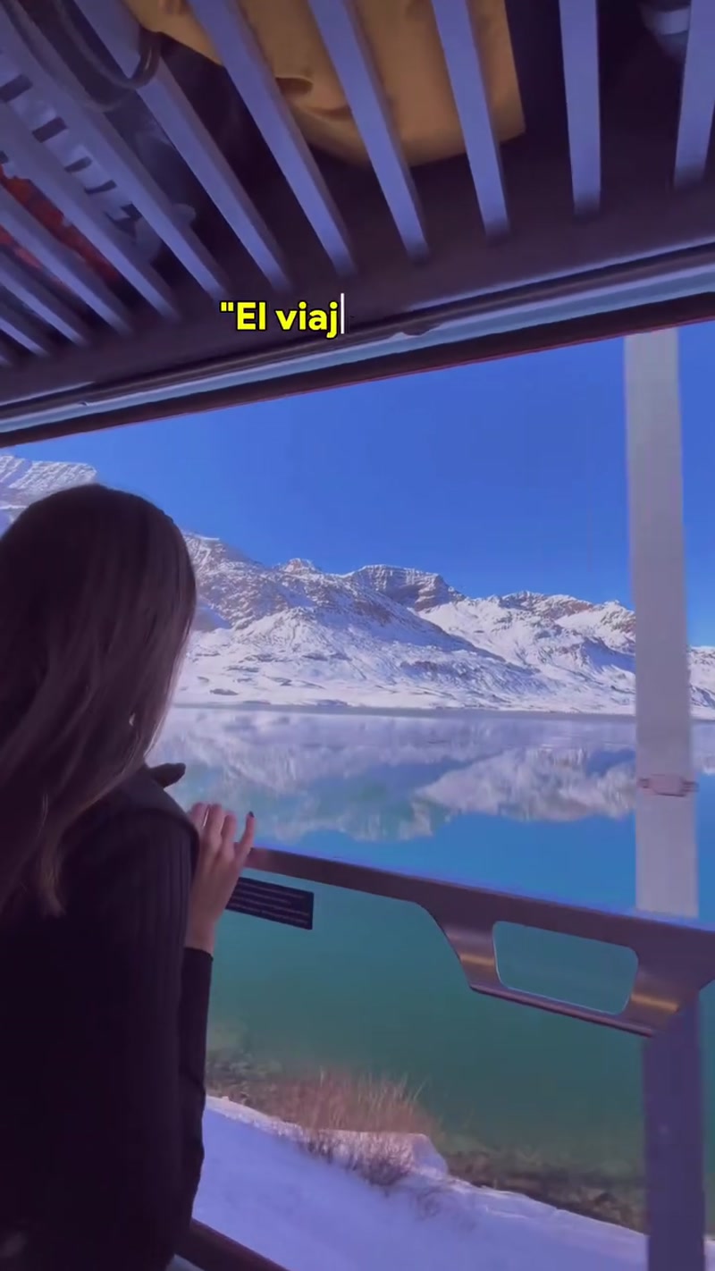 Travel photo of Bernina Express Route, Swiss Alps, Switzerland & Italy showing scenic views and attractions