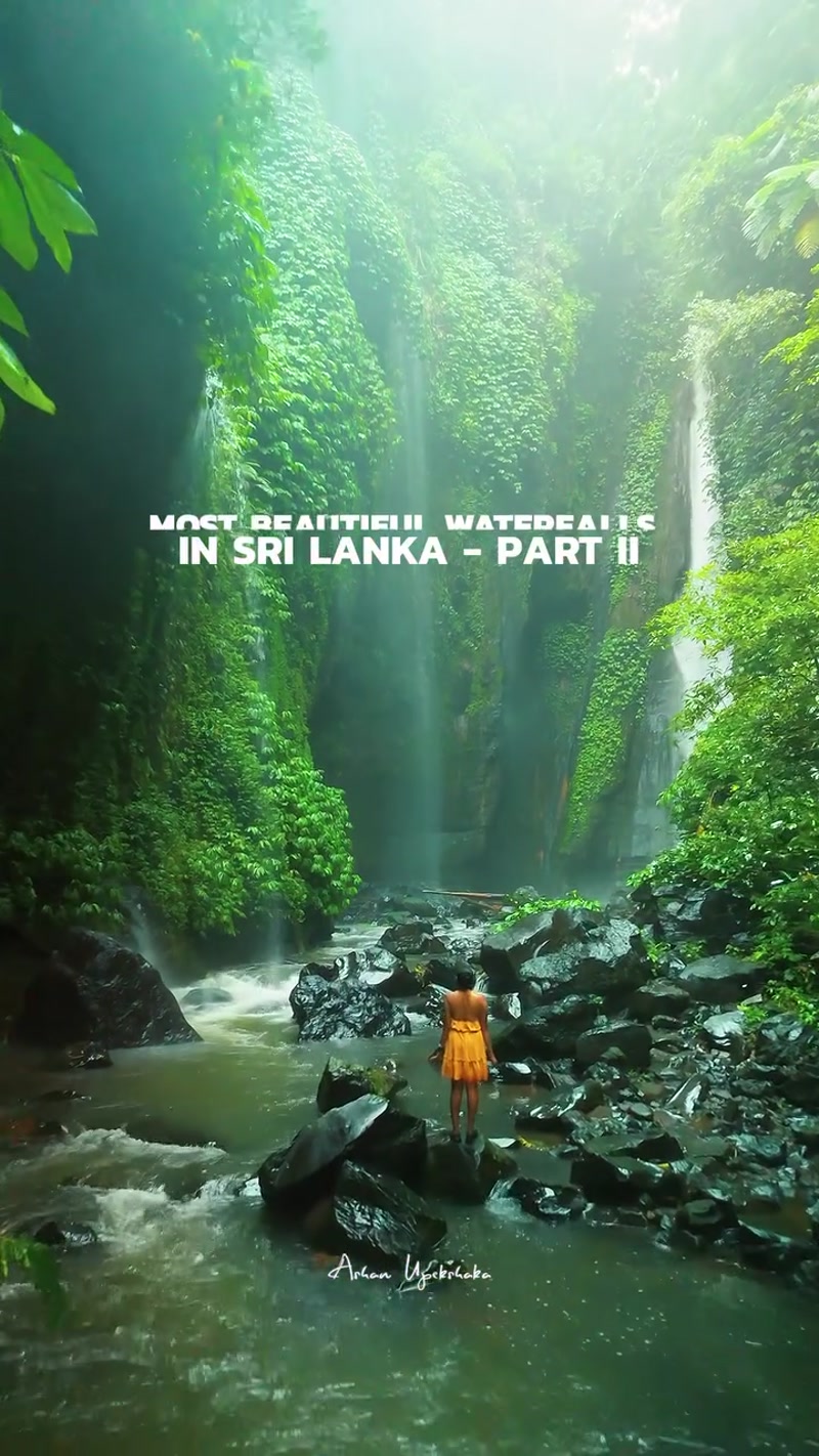 Travel photo of Waterfall Paradise, Sri Lanka showing scenic views and attractions