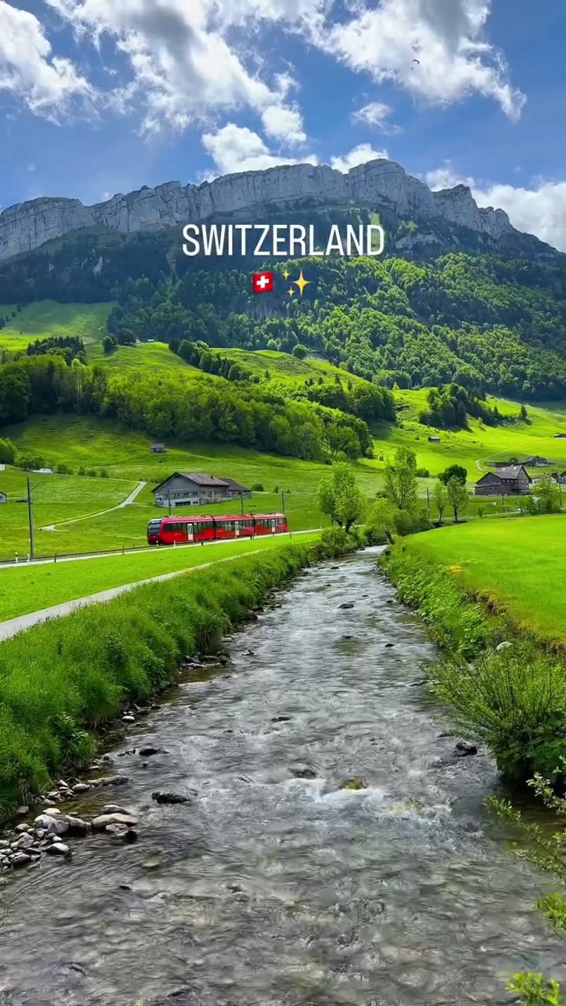 Travel photo of Lauterbrunnen Valley, Switzerland showing scenic views and attractions