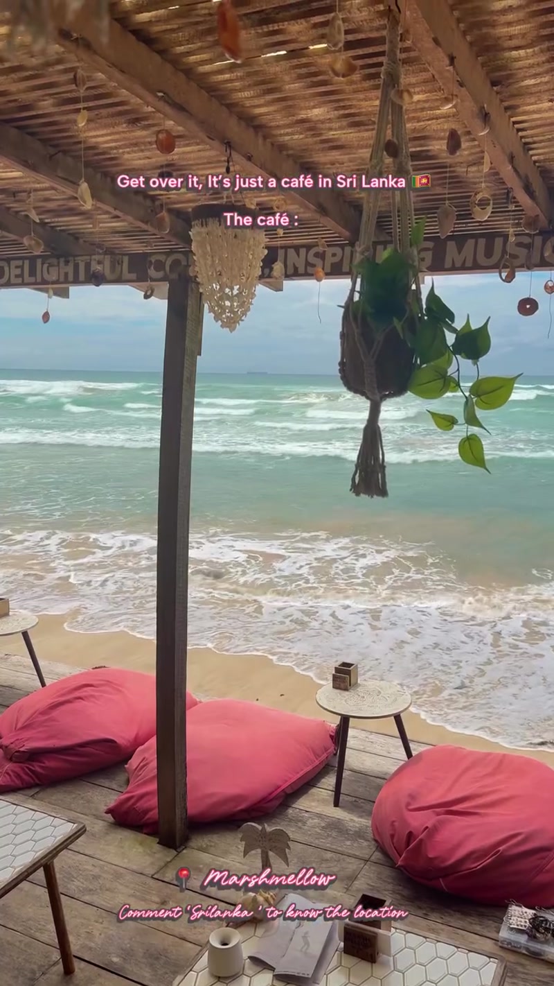 Travel photo of Marshmellow Café, Ahangama, South Coast of Sri Lanka showing scenic views and attractions