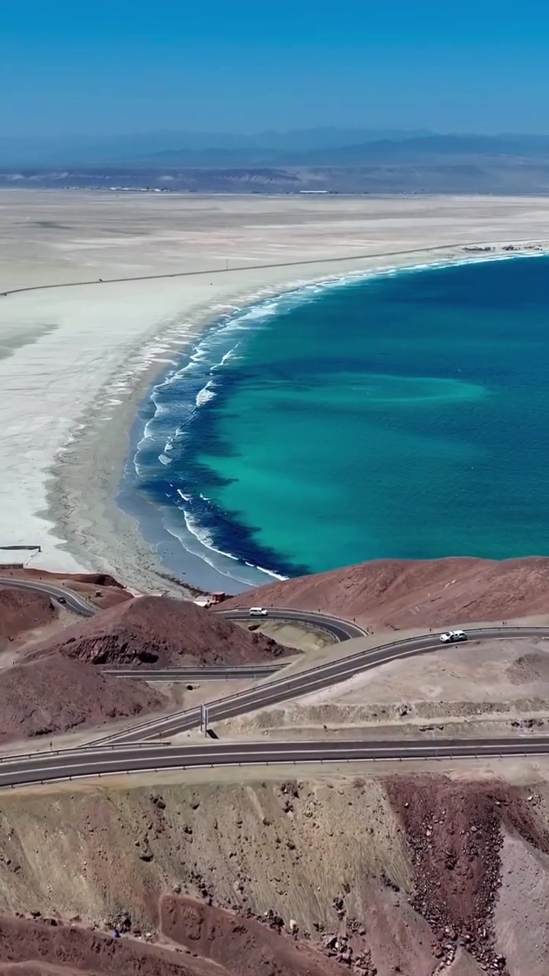 Travel photo of Playa La Rinconada, Antofagasta, Chile showing scenic views and attractions