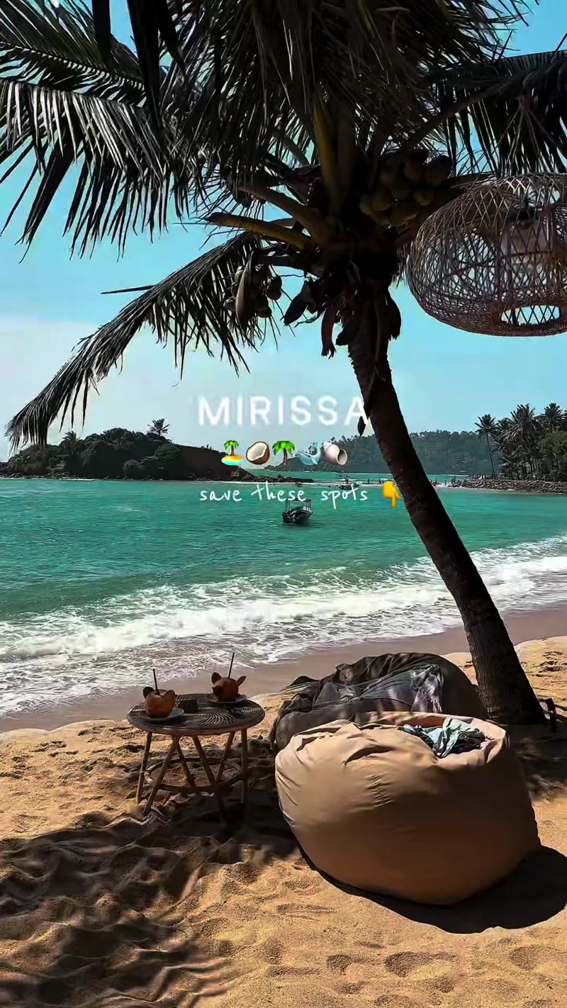 Travel photo of Mirissa, Sri Lanka showing scenic views and attractions