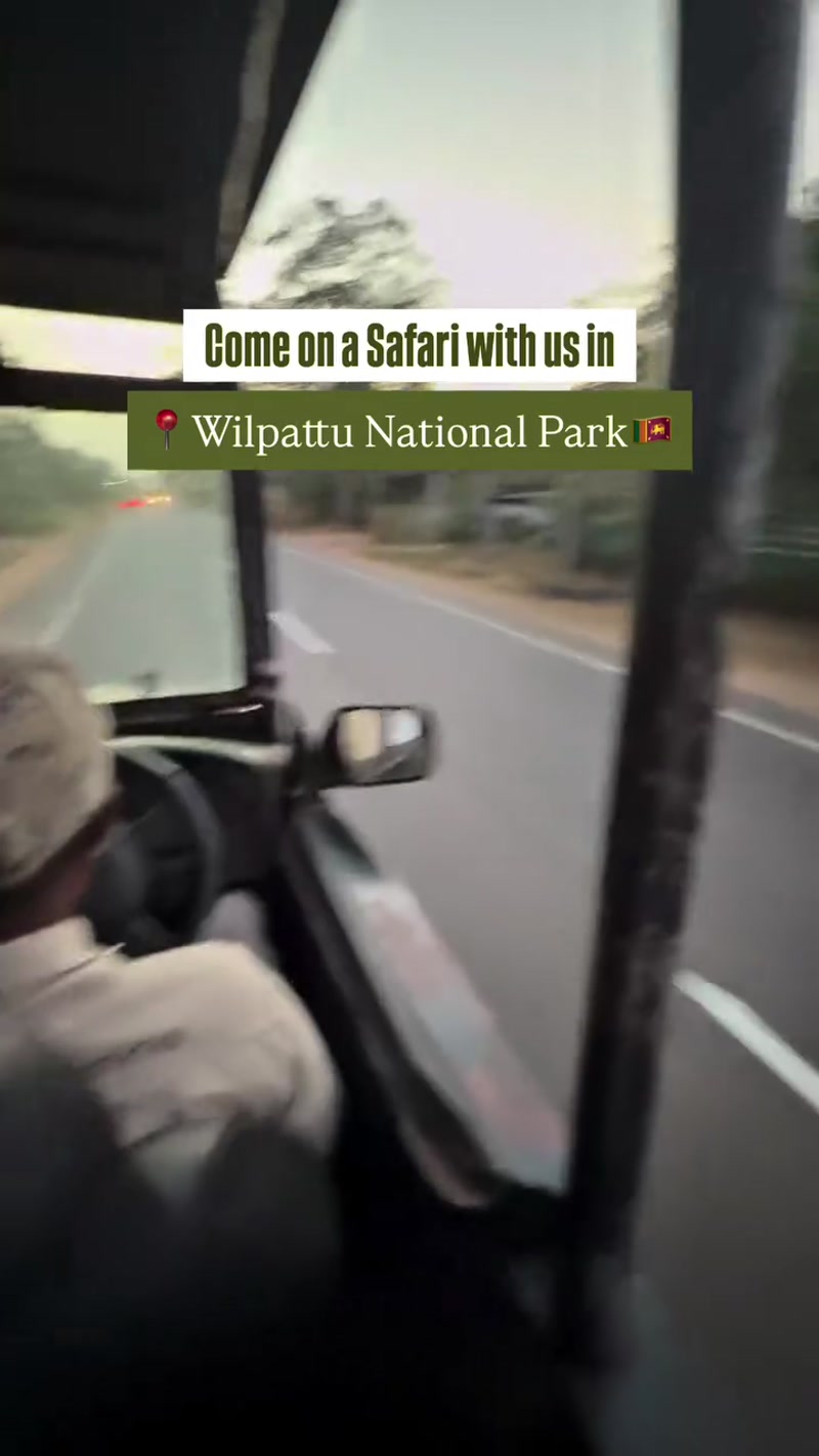 Travel photo of Wilpattu National Park, Sri Lanka showing scenic views and attractions